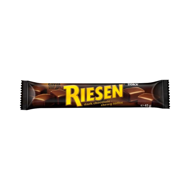 رايزن توفي مغطس بالشوكولاتة الداكنة 45 غ
