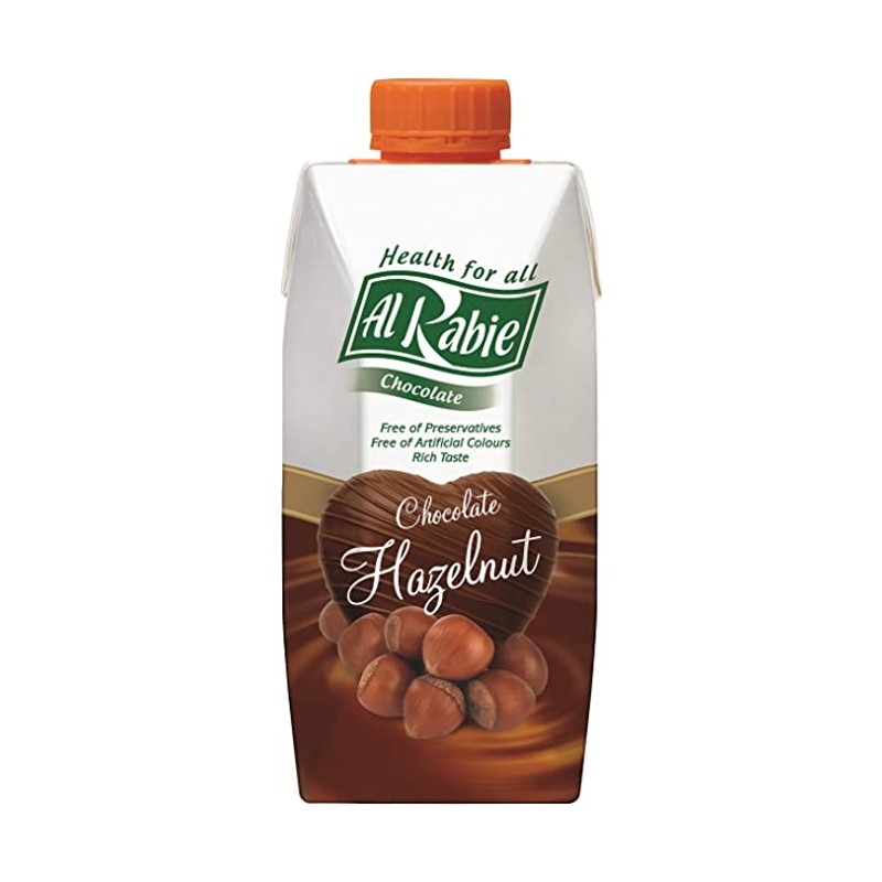 Al Rabie Milk Chocolate Hazelnut Flavor 330 ml