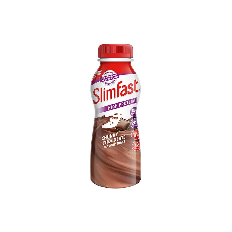SlimFast Chocolate Milk Without Fat & Gluten 325 ml