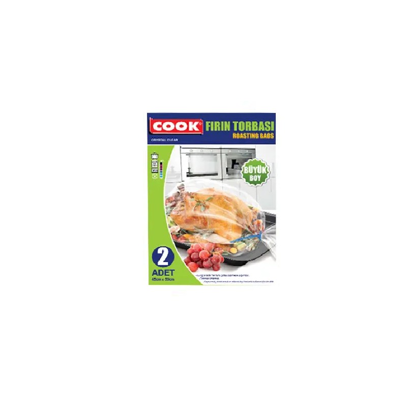Cook oven roasting bags 45*50cm*2