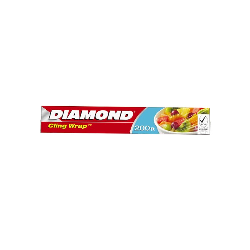 Diamond Nylon Food Packaging 30cm * 60m