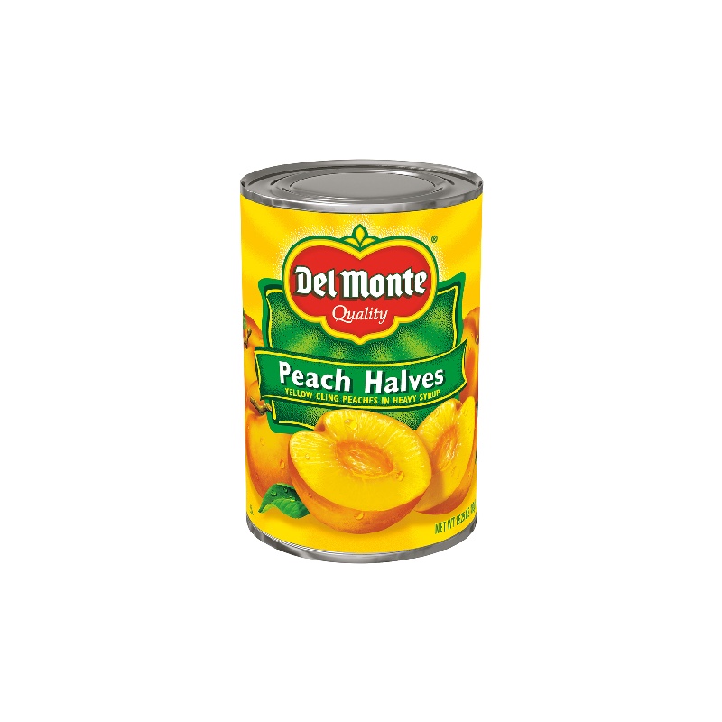 Del Monte halved yellow peaches 432g