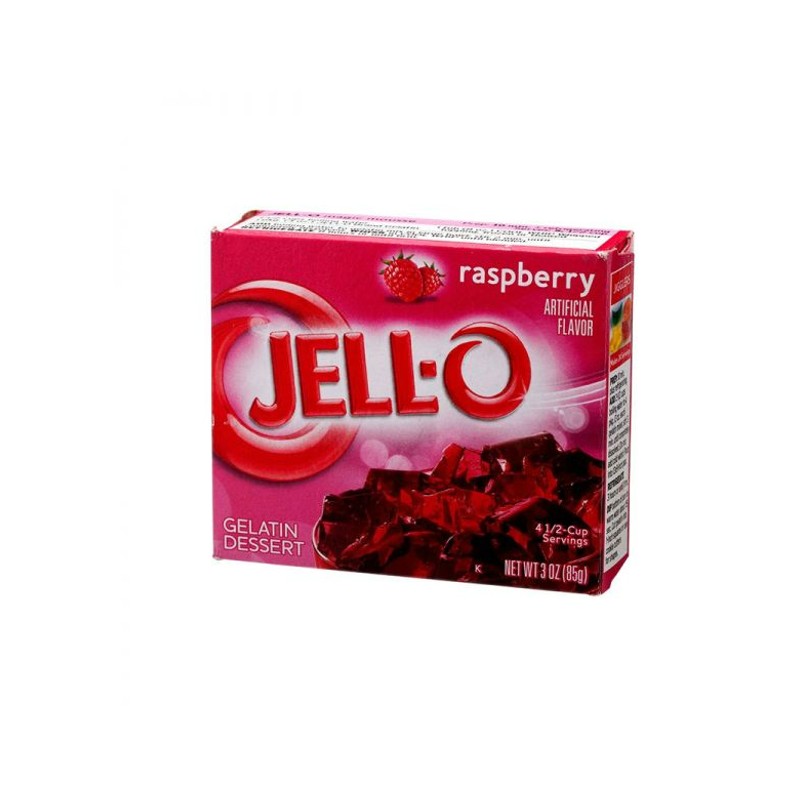 Kraft Jello Gelatin Raspberry 3oz