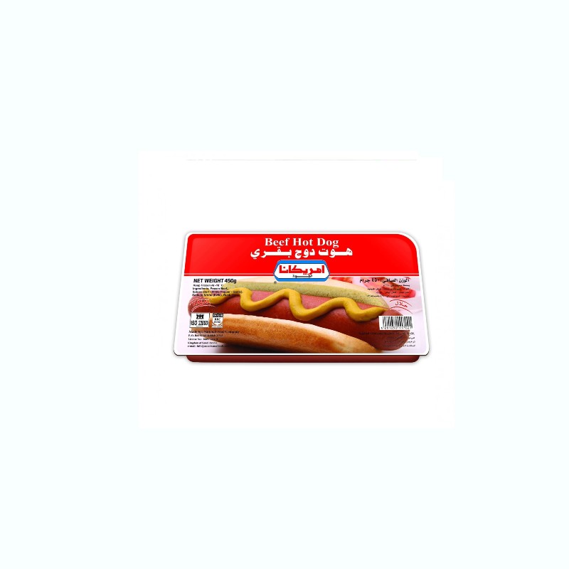 Americana Beef Hot Dog 450g