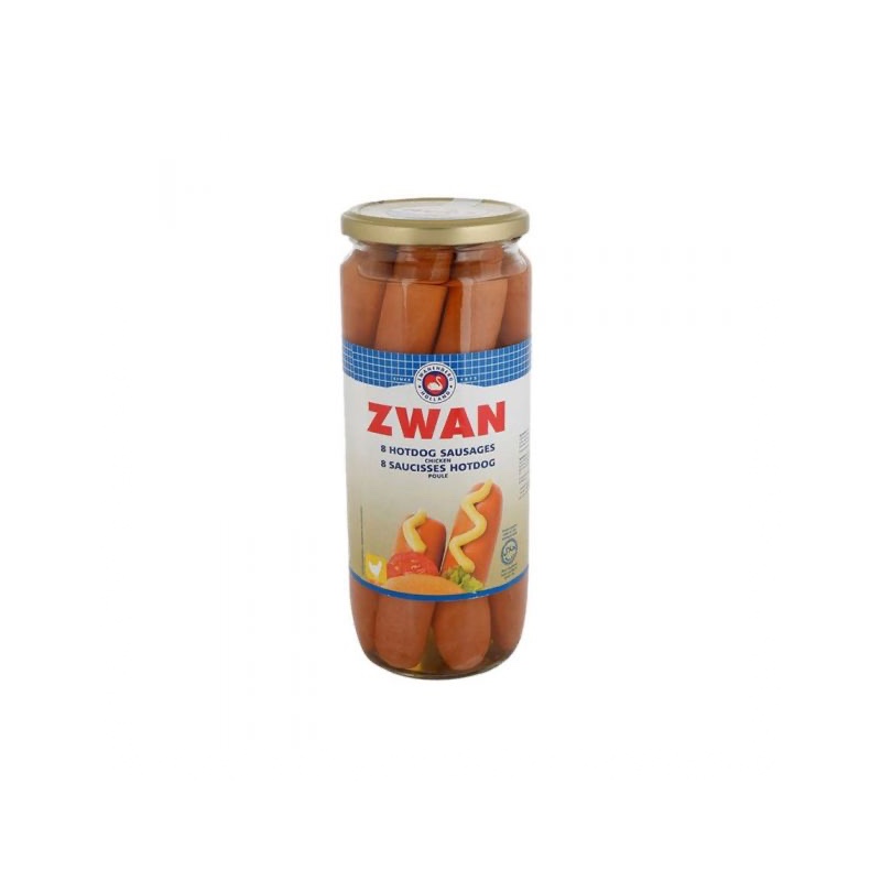 Zwan Hot Dog Chicken Sausage Jar 720 g