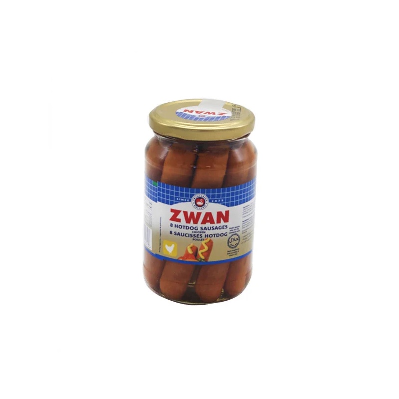Zwan hot dog chicken jar 180g