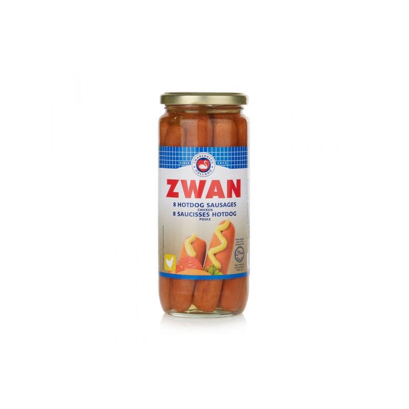 Zwan hot dog chicken jar 320g