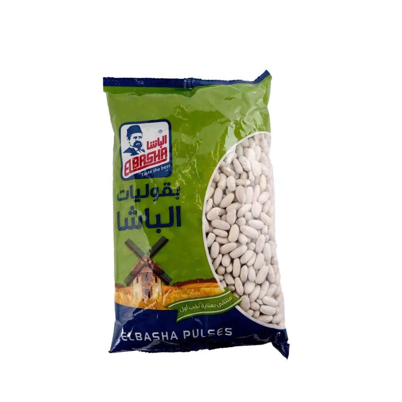 Al-Basha White Beans Jar 800g