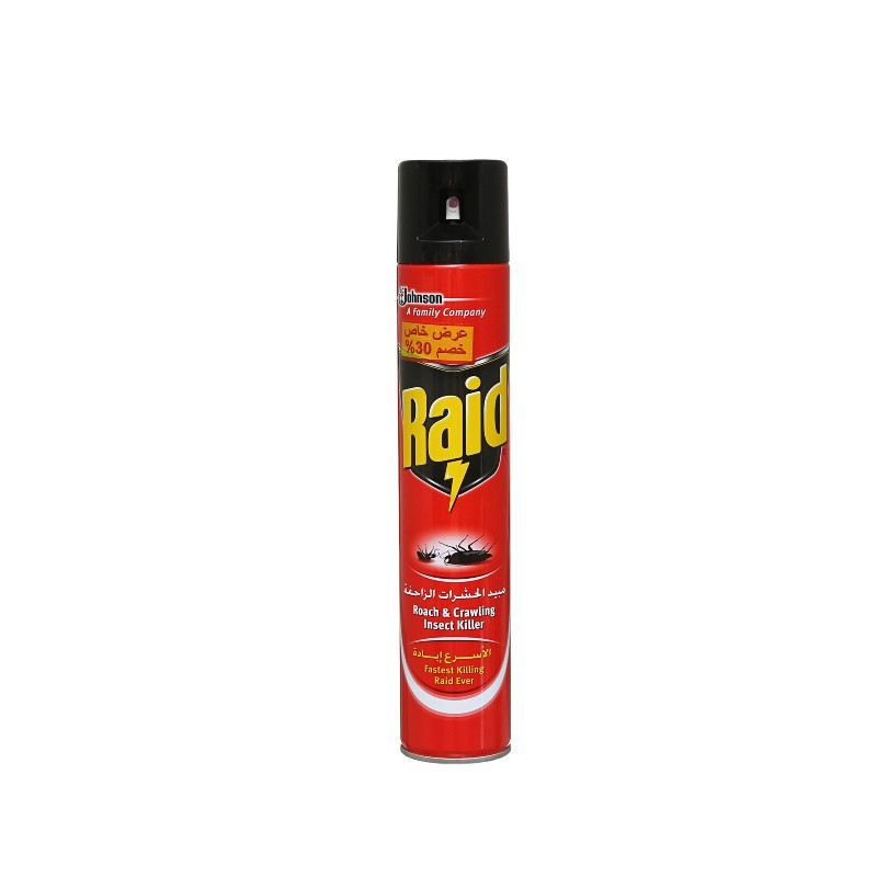 Raid Red Insecticide Crawling 500 Ml