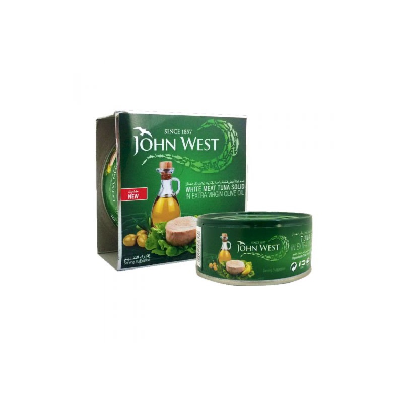 John West white tuna large pieces in olive oil 170 g