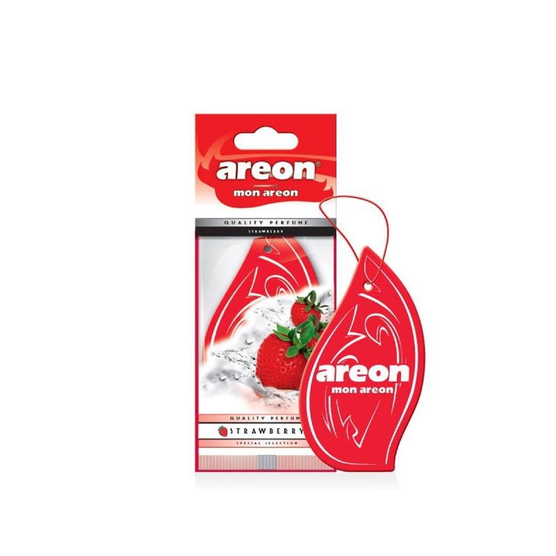 Areon Moon Hanging Car Perfume Strawberry