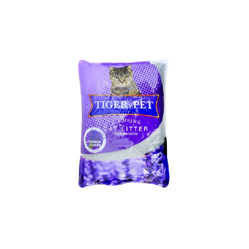 Tiger Pet Cat Sand Lavender Smell 5 Liters