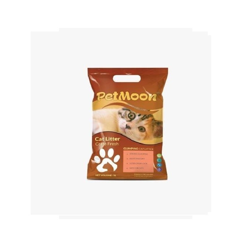Petmoon Cat Sand Coffee Smell 5 Liters
