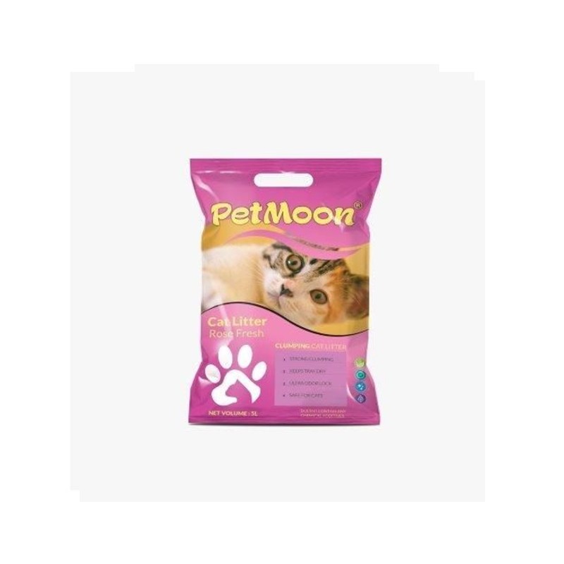 Petmoon Cat Sand Flower Smell 5 Liters