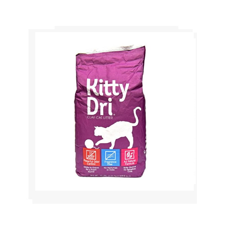 Kitty Dri Clay Cat Litter 4.54kg