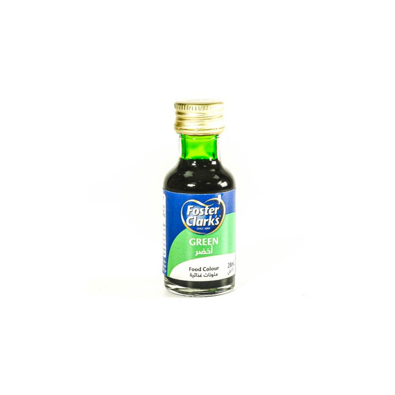 Foster Clark’s Green Food Color Bottle 28ml