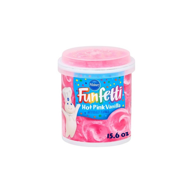 Fun Fetti Hot Pink Vanilla Cake Topper 442g