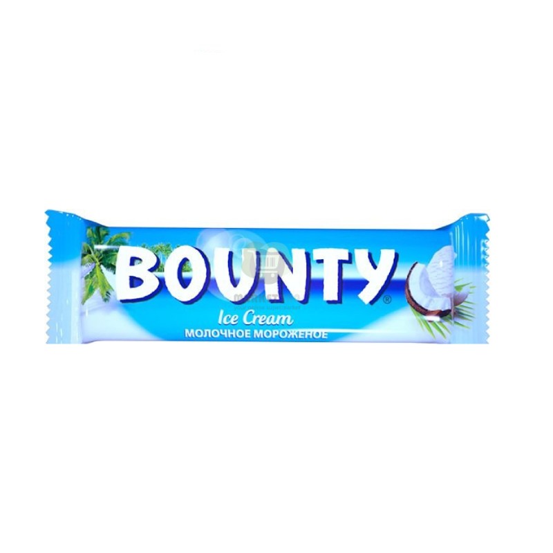 Bounty Coconut Ice Cream Coated With Cocoa 39.1g