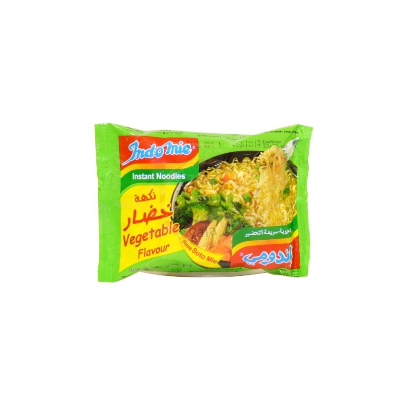 Indomie Instant Noodles Vegetable Flavor 75 G