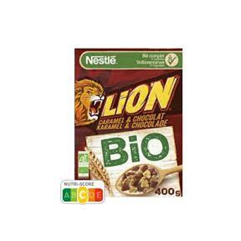 Nestle Lion Organic Chocolate Wheat Chips 400g