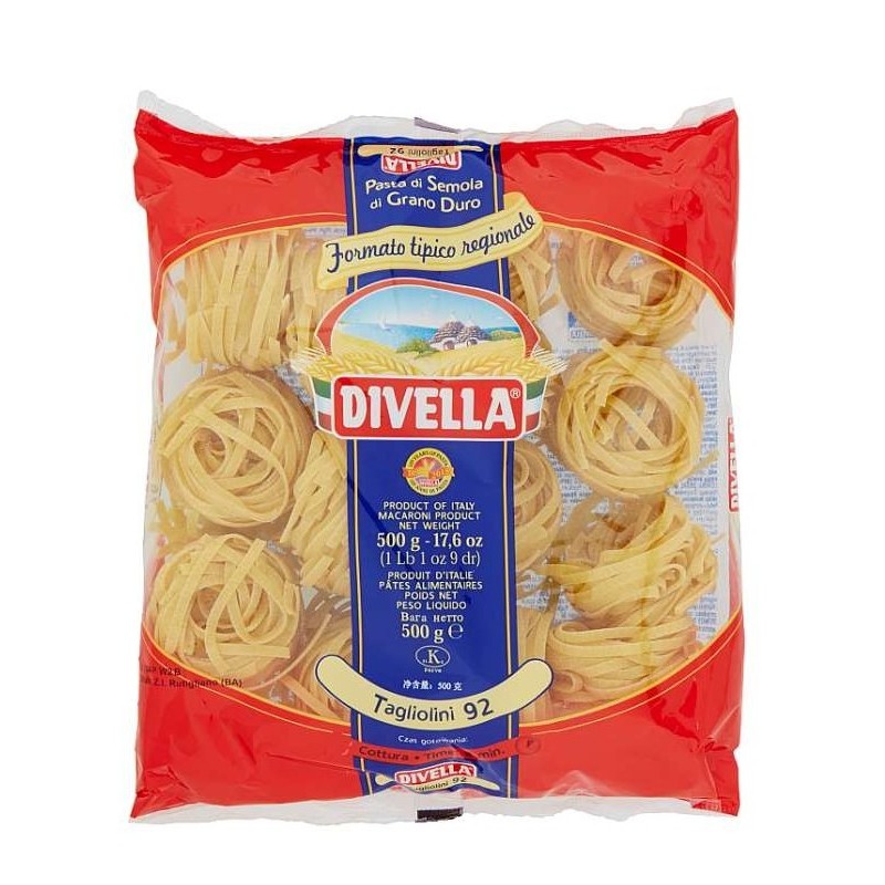 Devilla Tagliolini #92 Wheat Semolina 500g