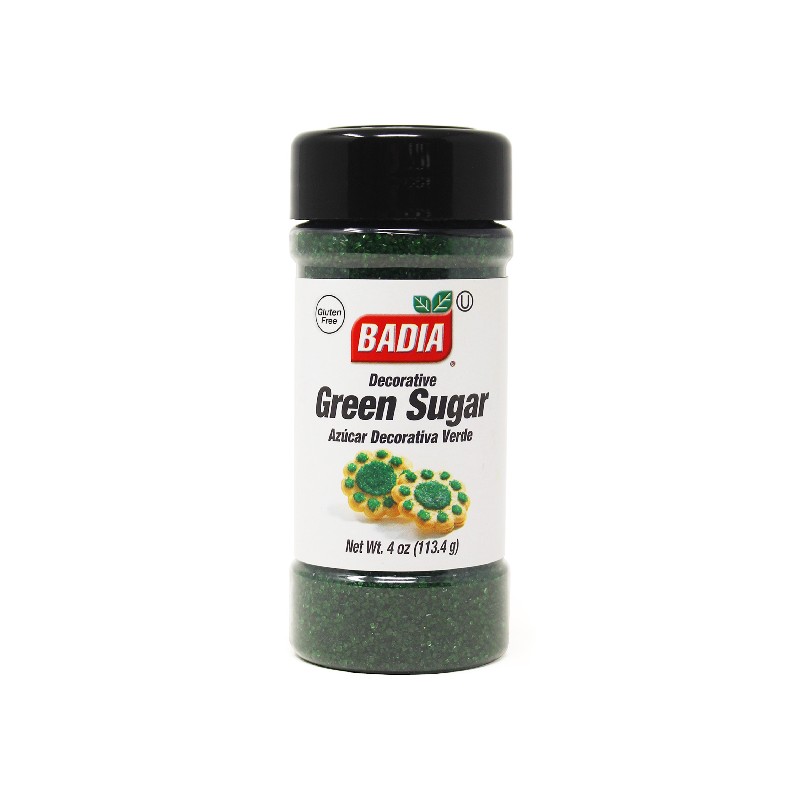 Badia green sugar for sweets 113.4 g