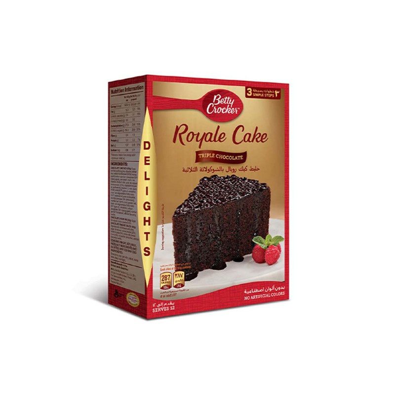 Betty Crocker Triple Chocolate Royale Cake Mix 610g