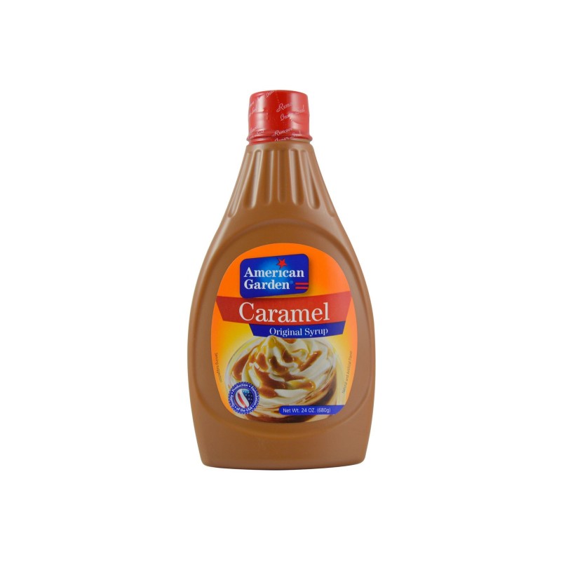 American Garden Caramel Syrup 680g