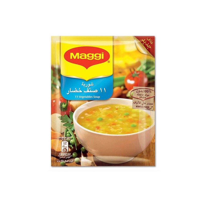 Maggi Soup – 11 Vegetable 53g