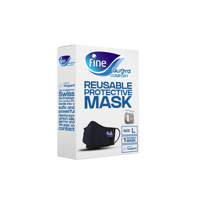 Fine Guard Comfort Reusable Face Mask â€“ Large