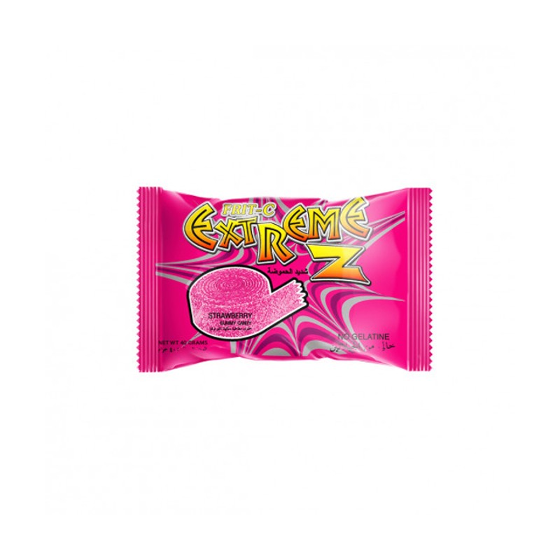 Extreme Sour Soft Candy Strawberry 40g
