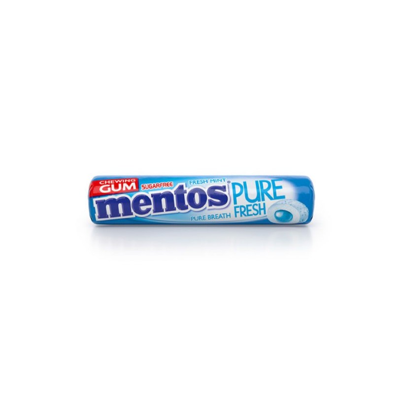 Mentos Pure Fresh Chewing Gum Mint 15.75 G * 9