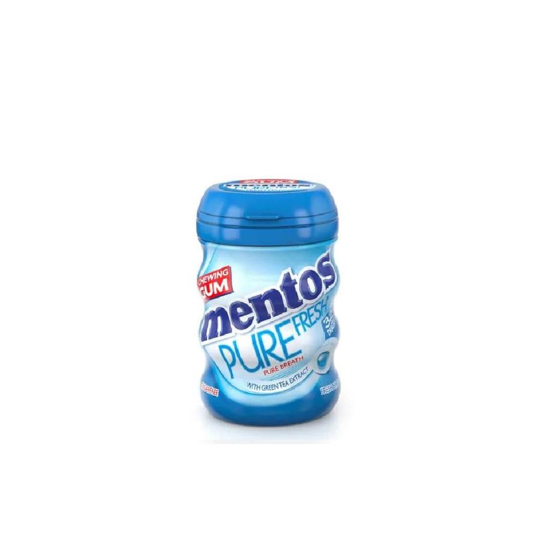 Mentos Sugar Free Chewing Gum Blue Mint 56 G
