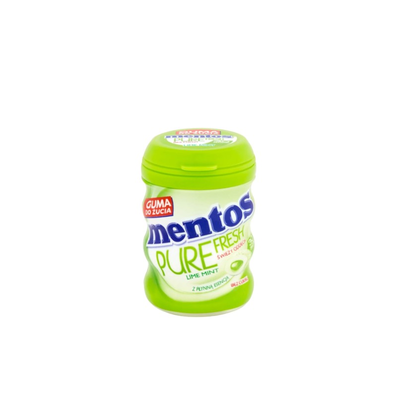 Mentos Sugar Free Chewing Gum Mint And Lemon 60g