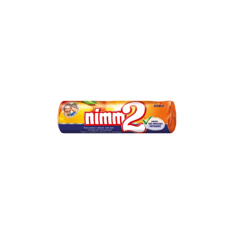 Nimm 2 To Bonbon Soft Filling Orange And Lemon 50g