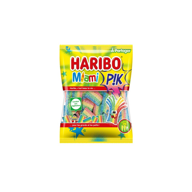 Haribo Miami Jelly Candy Fruit Flavor 200g