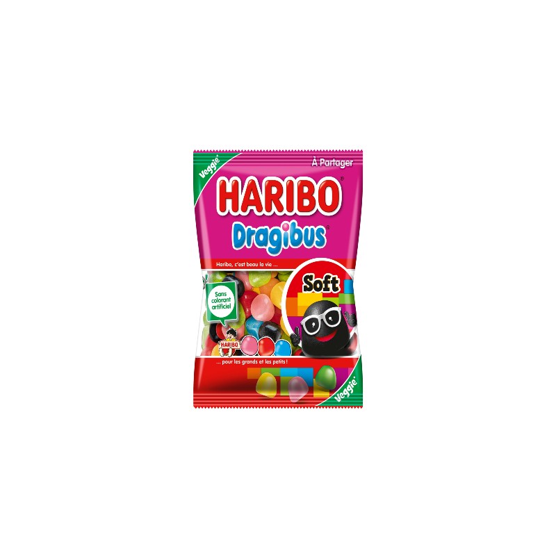 Haribo Dragipose Soft Jelly Candy 300 G