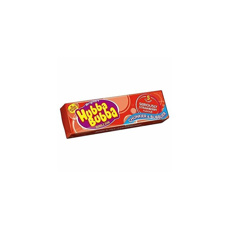 Hubba Bubba Chewing Gum Strawberry Flavor 35 G