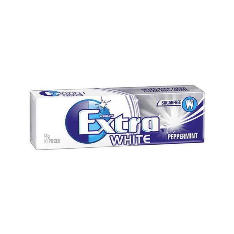 Extra Sugar-Free Chewing Gum White Mint Flavor 13.6 G