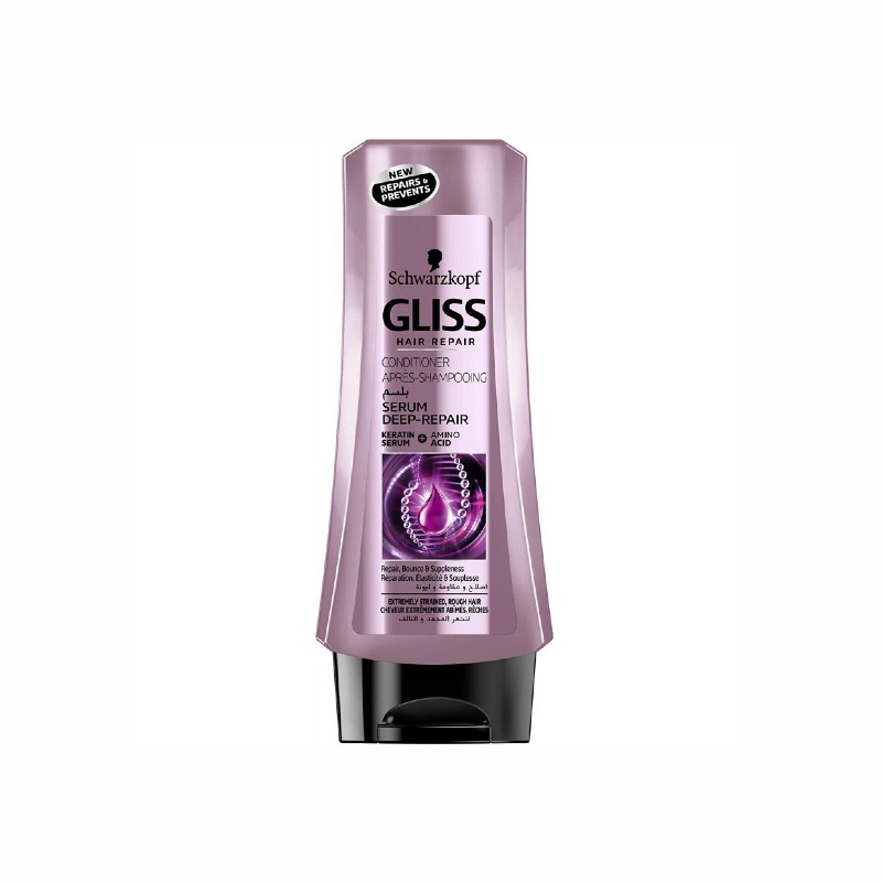Gliss Conditioner for Frizzy and Damaged Hair 400 ml
