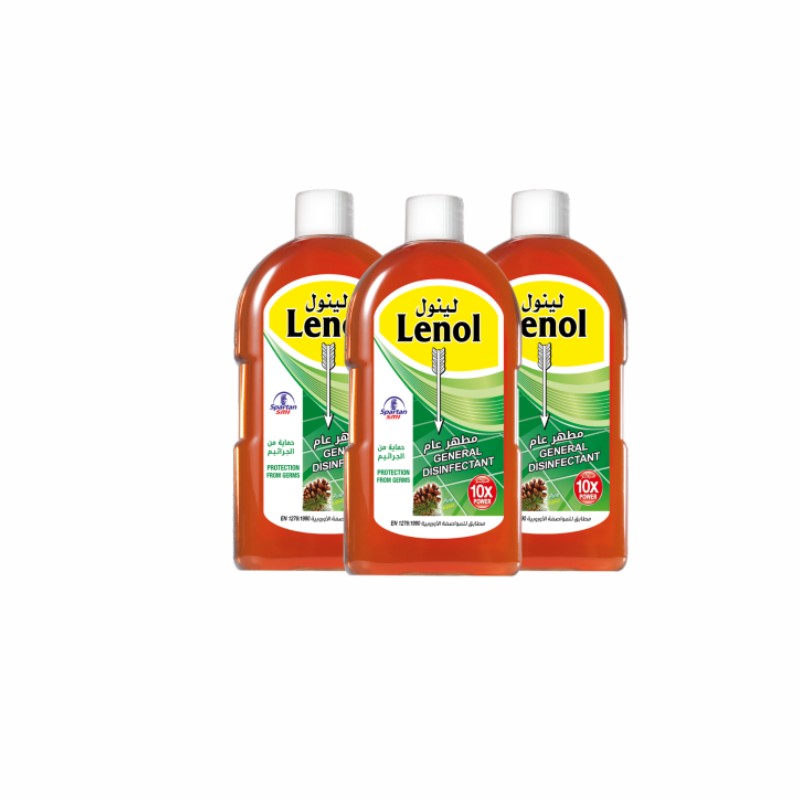 Linol Concentrated General Disinfectant 500 ml * 3 Cans