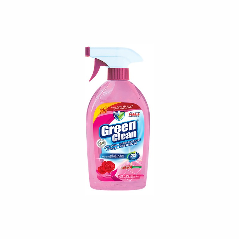 Green Clean General Disinfectant Perfumed Rose 500ml