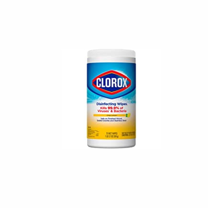 Clorox Disinfecting Wipes Lemon Scent 35 Wipes