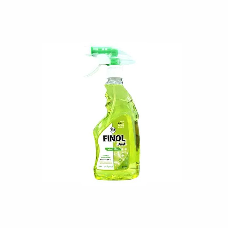 Phenol surface sanitizer with green lemon scent 500 ml