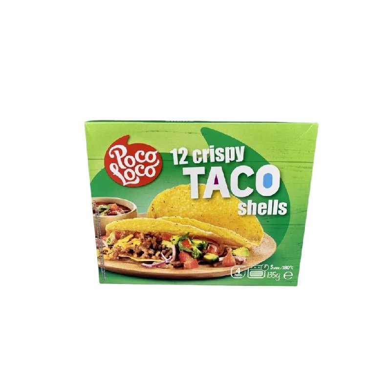 Poco Loco Crispy Taco Chips * 12 / 135 G