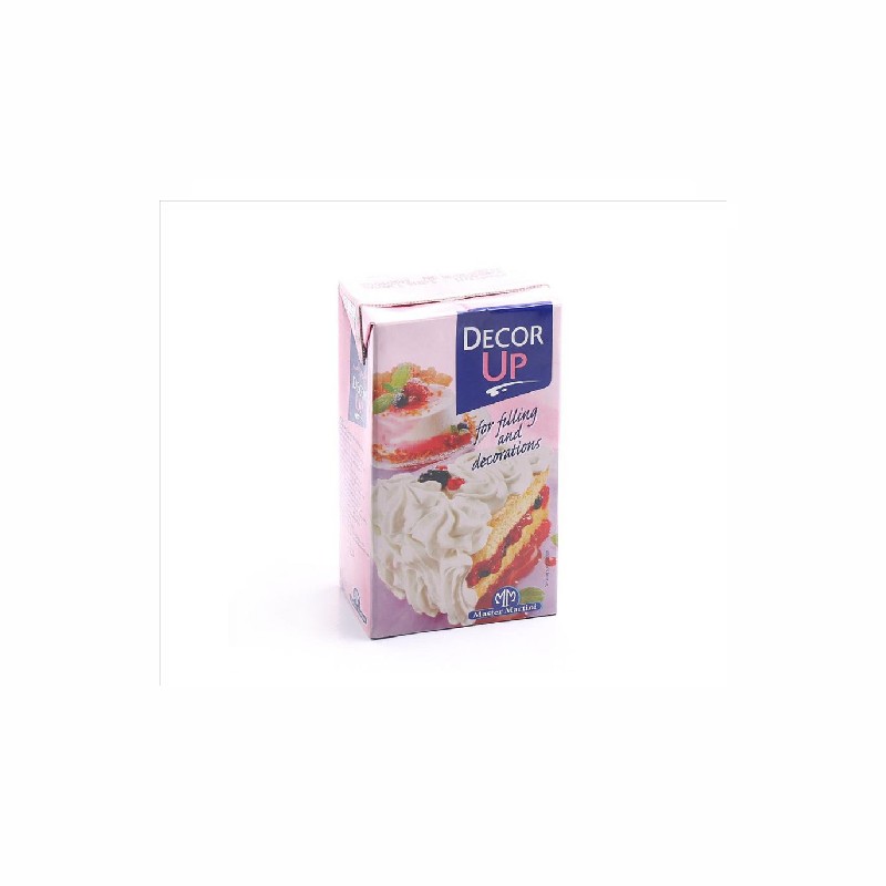 Decor Up Cream Like Whipping For Fillings And Decoration 1 Liter