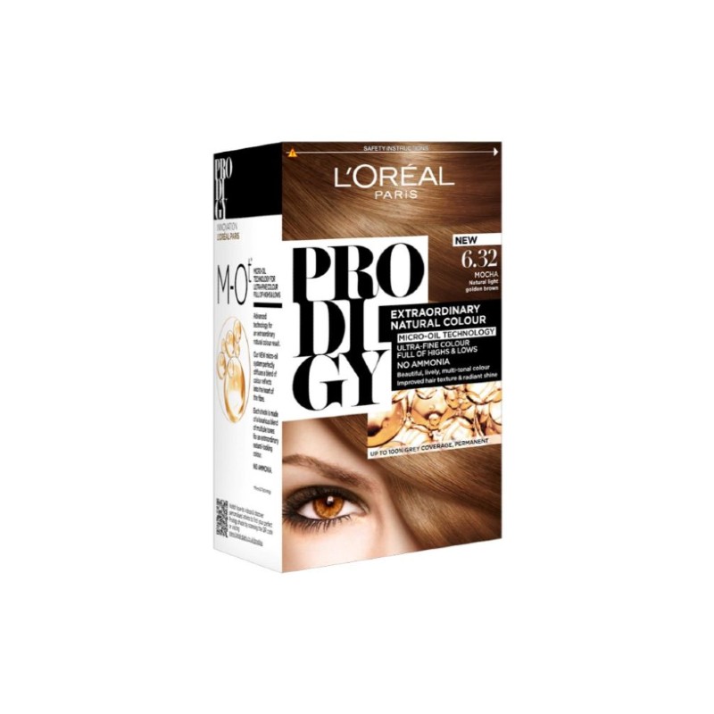 L’Oreal Hair Color Cold Golden Blonde #6.32