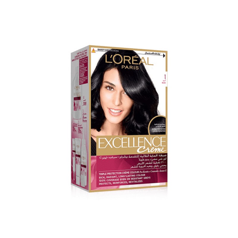 L’Oreal Excellence Hair Dye Black #1