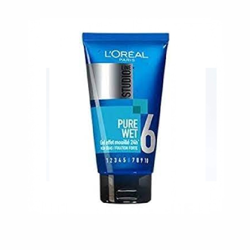 L’Oreal Hair Hold Gel Wet Pure Strong Hold 150ml