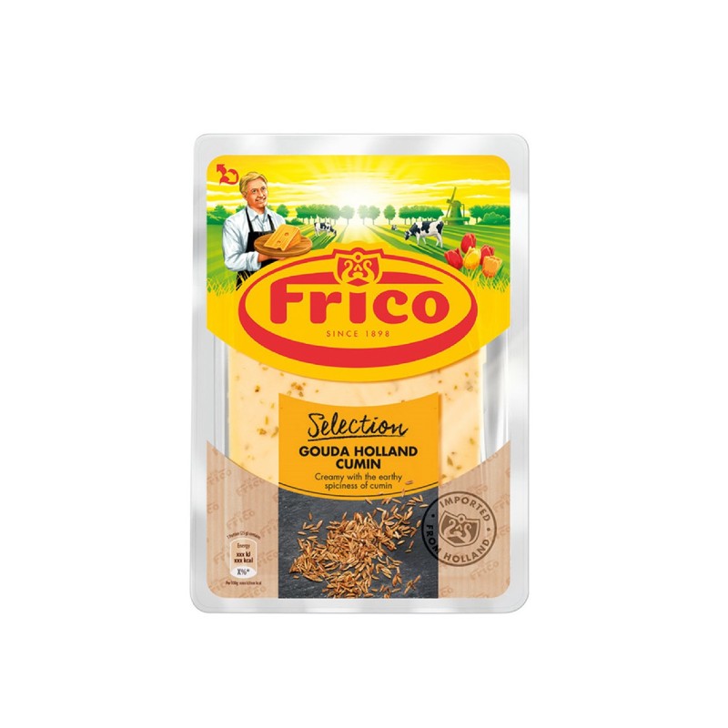 Frico Gouda Cheese Slices With Cumin 150g
